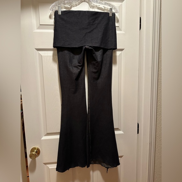 Melodia Designs Denim Pocket Flares Size Small 33” - Picture 4 of 5